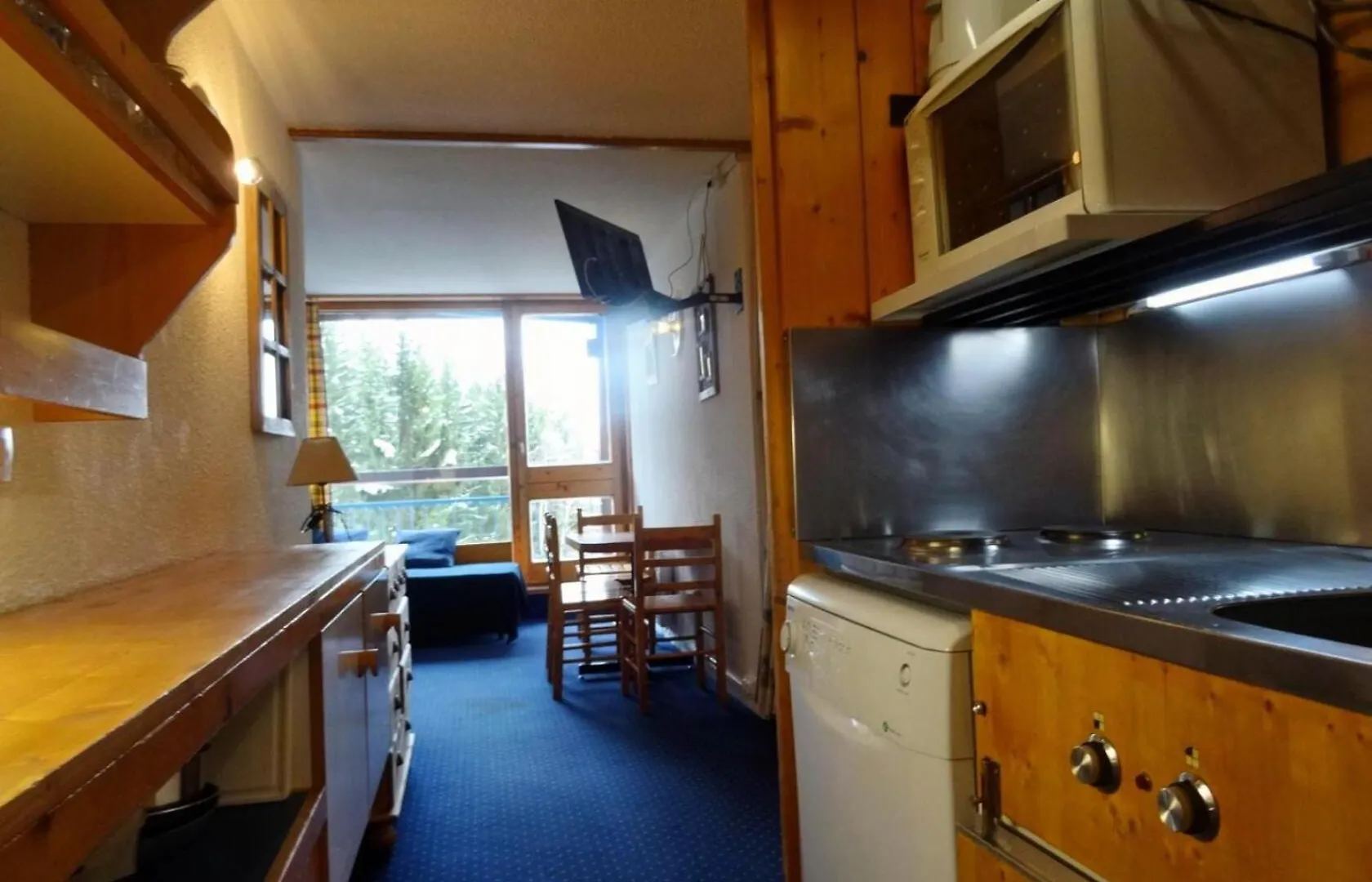 Residence Belles Challes - Studio 4 Personnes A Arc 1800 Skis Aux Pieds Et Proche Des Commerces Dans Le Village Du Charvet Mae-2092 Les Arcs
